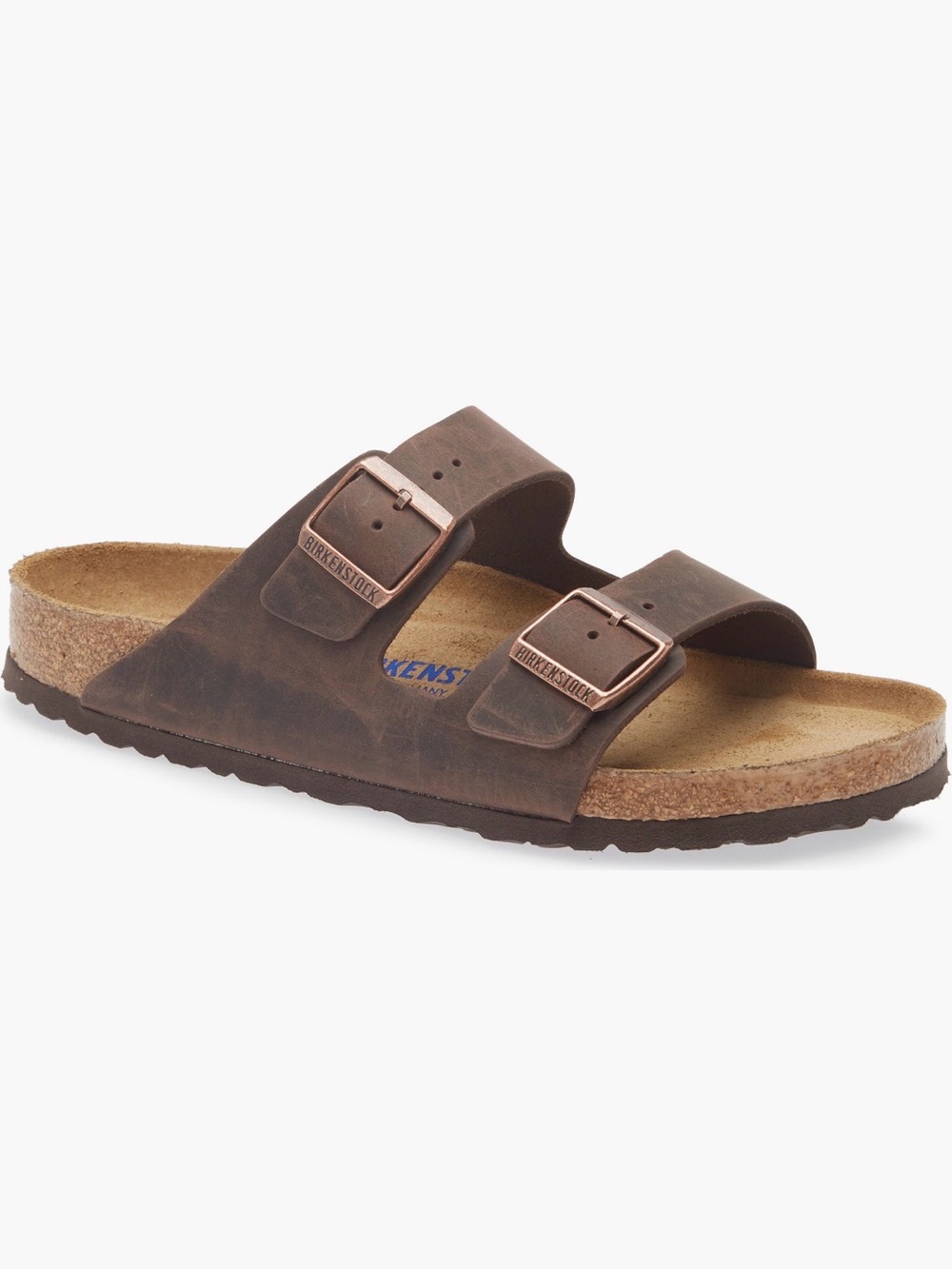 Birkenstock Men’s Arizona Soft Two-Strap Slide Sandals 12/12.5 - only worn once